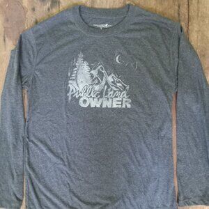 PUBLIC LAND OWNER  Hand Printed